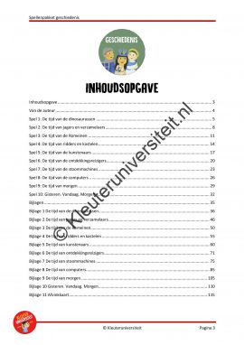 Alternative view of Spellenpakket geschiedenis